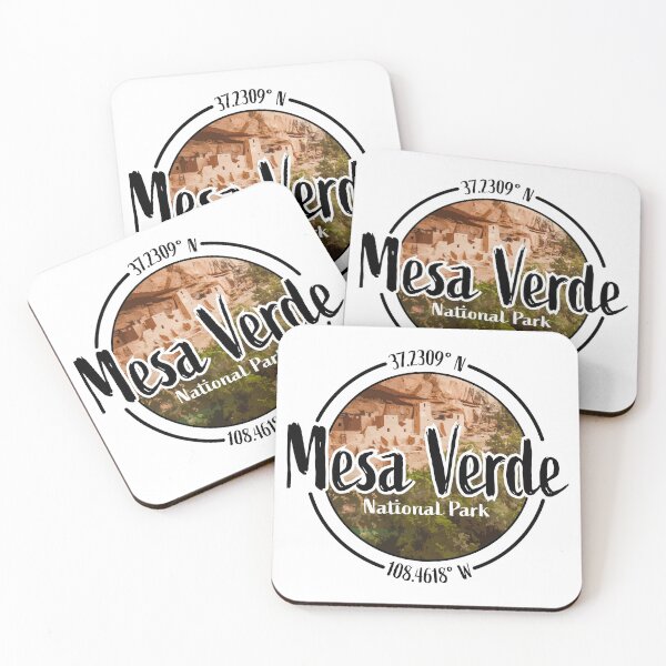 Item preview, Mesa Verde Design with Latitude and Longitude designed and sold by Redneck Designs.