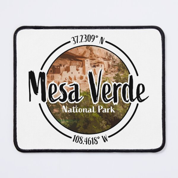 Item preview, Mesa Verde Design with Latitude and Longitude designed and sold by Redneck Designs.