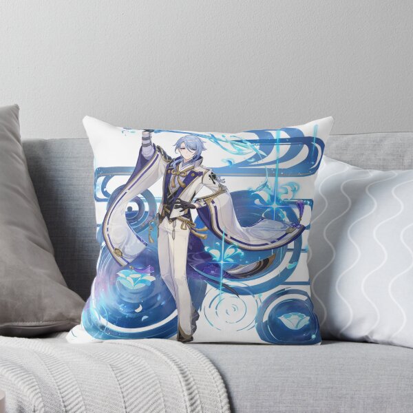 Item preview, Kamisato Ayato Genshin Impact Boba Bubble Tea Banner Burst Graphic designed and sold by Klee K.