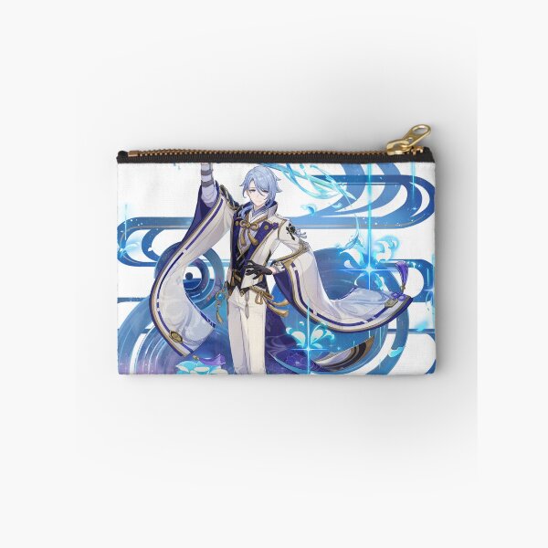 Item preview, Kamisato Ayato Genshin Impact Boba Bubble Tea Banner Burst Graphic designed and sold by Klee K.