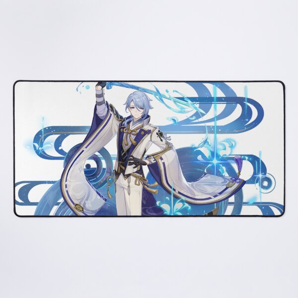 Item preview, Kamisato Ayato Genshin Impact Boba Bubble Tea Banner Burst Graphic designed and sold by Klee K.