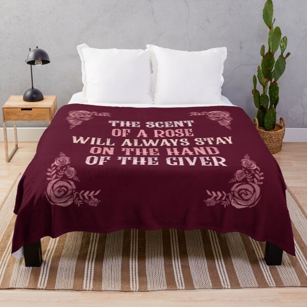 Item preview, The Scent Of A Rose... Chinese Proverb On Generosity designed and sold by Rebel-Design.
