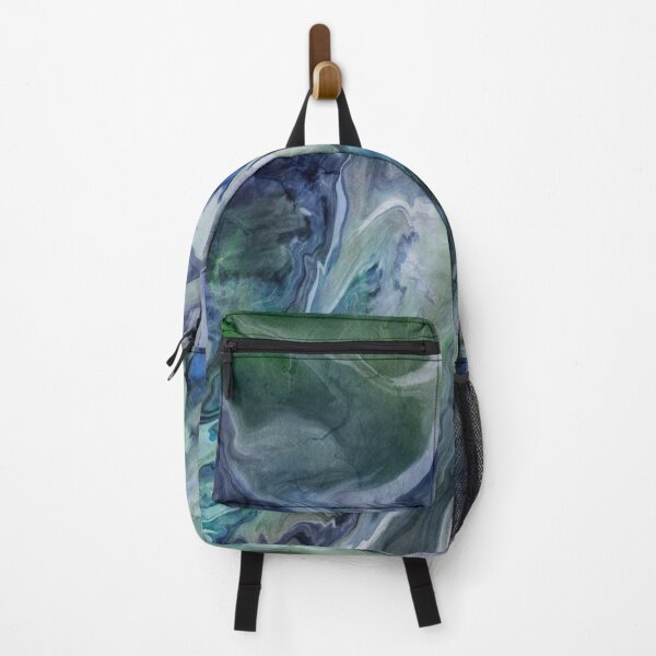 Item preview, Magnolia Marble - Blue and Green designed and sold by Allison Stockslager.