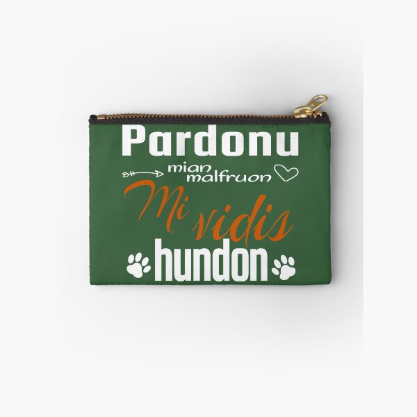 Item preview, Pardonu mian malfruon mi vidis hundon designed and sold by Zebastjan Johanzen.