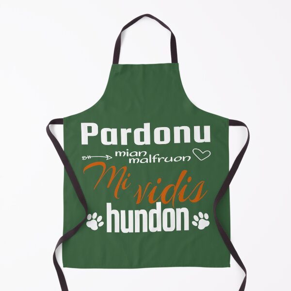 Item preview, Pardonu mian malfruon mi vidis hundon designed and sold by Zebastjan Johanzen.