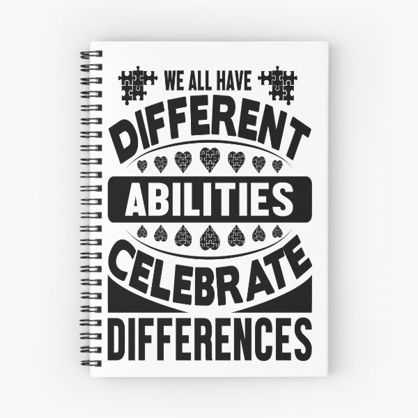 Item preview, We All Have Different Abilities - Celebrate Differences -  Support Autism Awareness designed and sold by davidmurtagh.