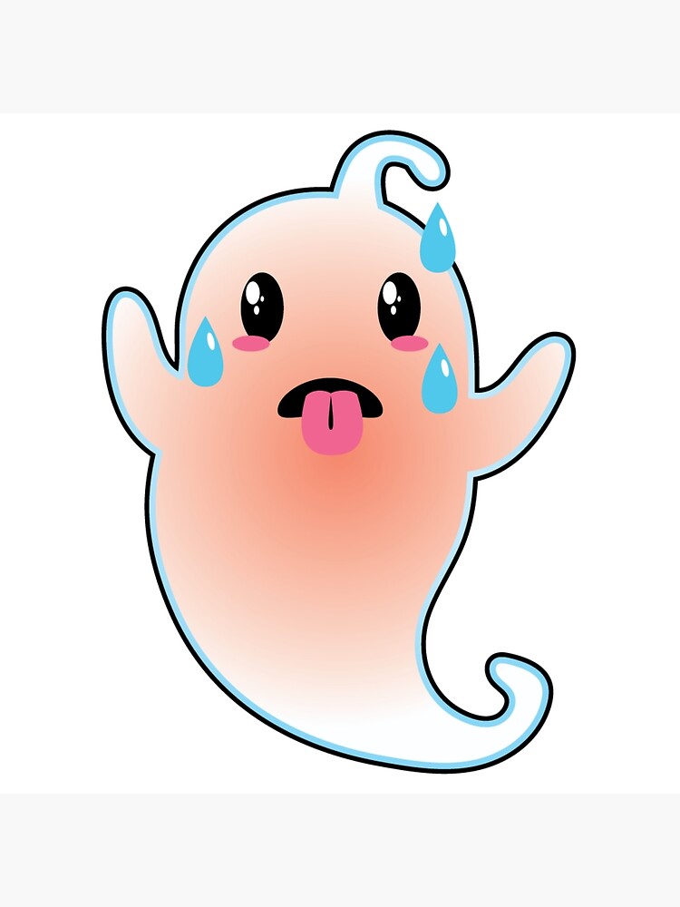 "Ghost Crying " Poster for Sale by Hanum123 Redbubble