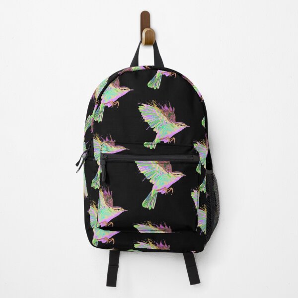 Item preview, Colorful Splash Flying Bird Warbler designed and sold by alwe-designs.