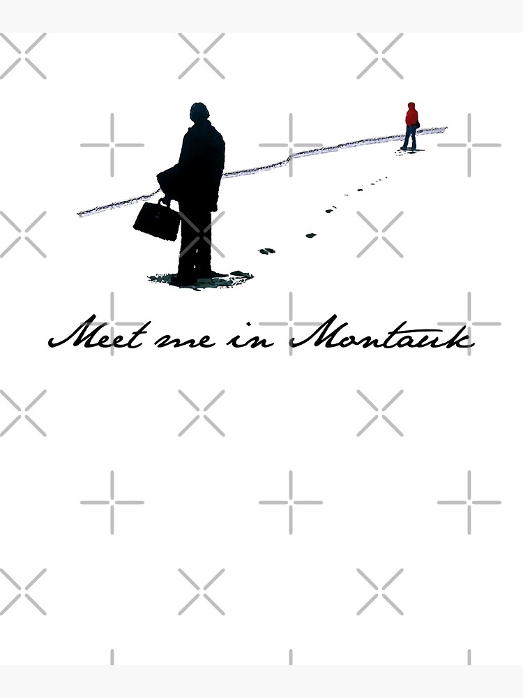 Disover Meet Me in Montauk.... Premium Matte Vertical Poster