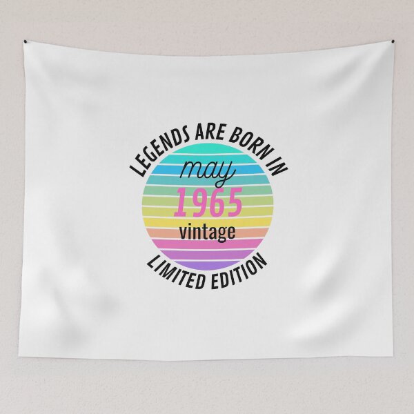 Item preview,    legends are born in may 1965 vintage designed and sold by medbouk1.