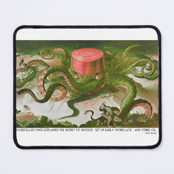Item preview, Political Cartoon: Big Oil Octopus  designed and sold by amuseXpress.