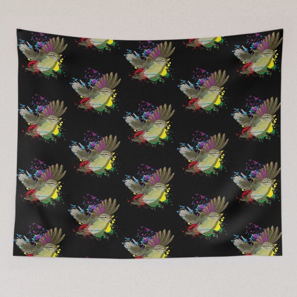 Item preview, Splash Flying Bird Warbler designed and sold by alwe-designs.