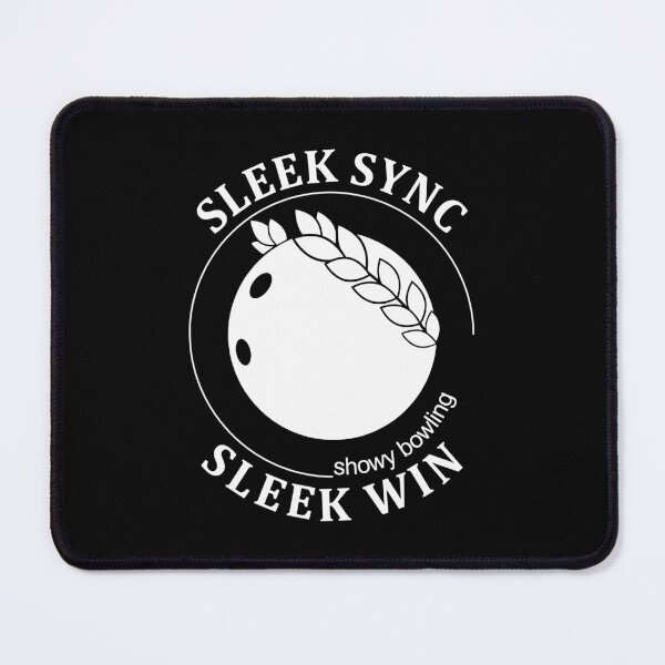 Item preview, Showy bowling. Sleek win (white print) designed and sold by Aceofspace3000.