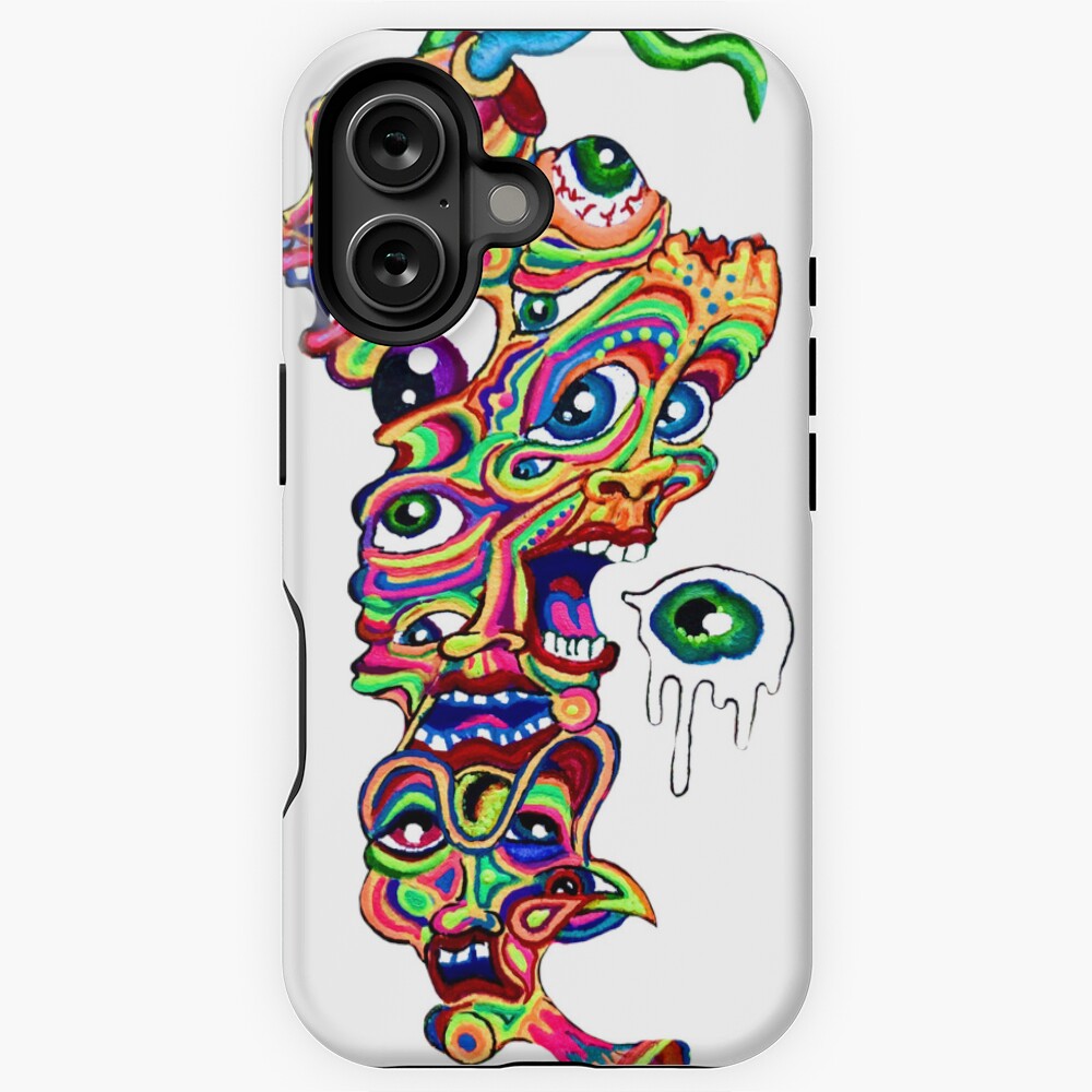 Item preview, iPhone Tough Case designed and sold by TrippyDrawingz.