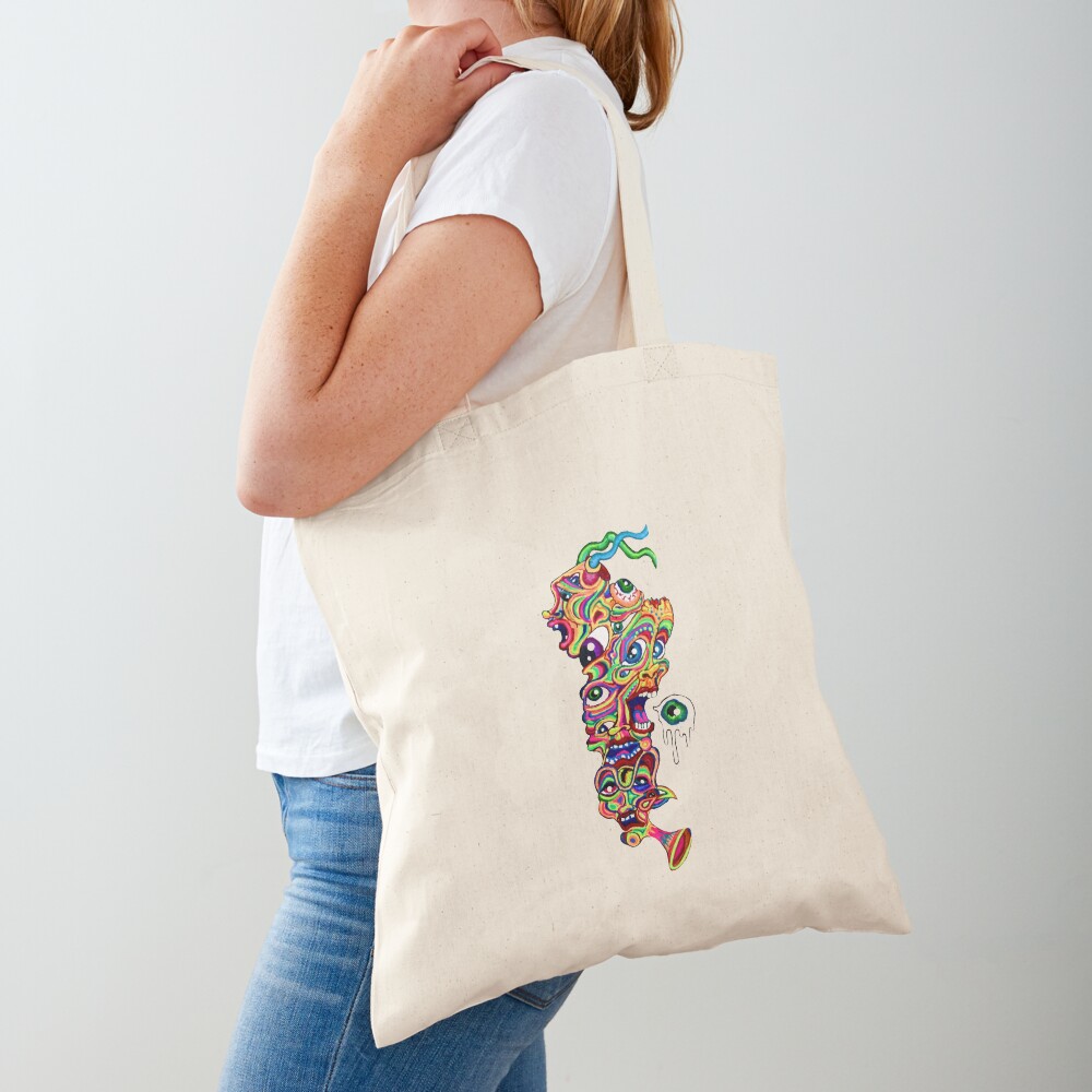 Item preview, Cotton Tote Bag designed and sold by TrippyDrawingz.
