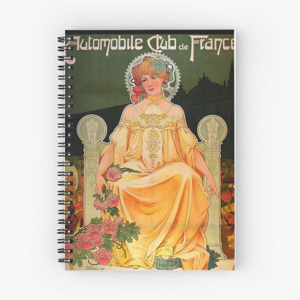 Item preview, Automobile Club de France by Privat Livemont - Vintage Art designed and sold by RickE.