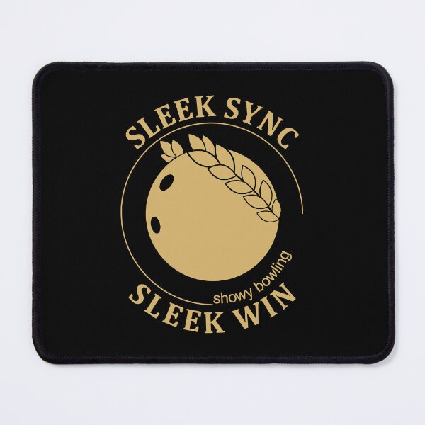Item preview, Showy bowling. Sleek win (golden print) designed and sold by Aceofspace3000.