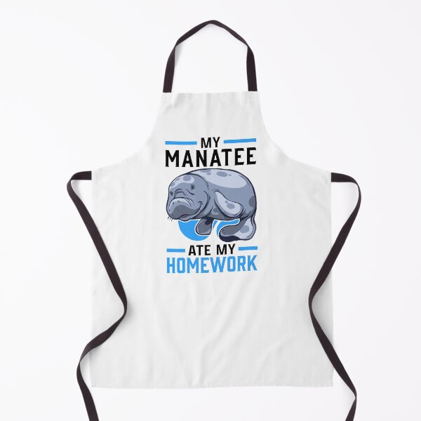 Item preview, Manatee ate homework Manatee Sea Cow designed and sold by madgrfx.