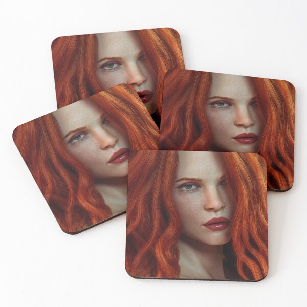 Item preview, Red Hair Portrait designed and sold by Idylla.