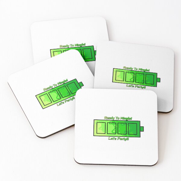 Item preview, Full Social Battery!  designed and sold by Bekkartyy-Bean.