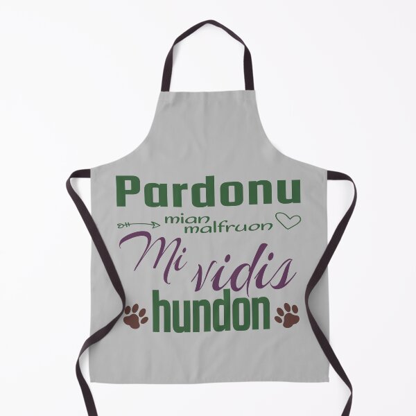 Item preview, Pardonu mian malfruon Mi vidis hundon (Hela) designed and sold by Zebastjan Johanzen.