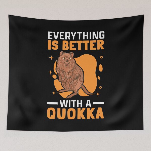 Item preview, Todo es mejor con Quokka marsupial Quokka designed and sold by madgrfx.