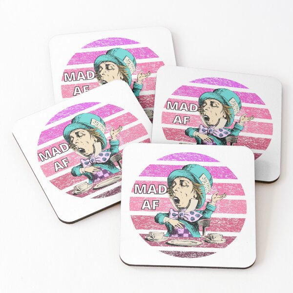 Item preview, Mad AF Mad hatter Alice in wonderland designed and sold by shyflamingo.