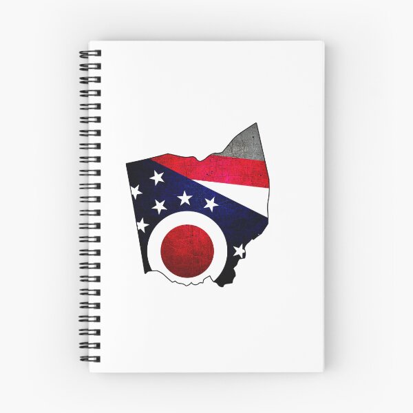 Item preview, Ohio Map Flag designed and sold by BeccaDaniels.