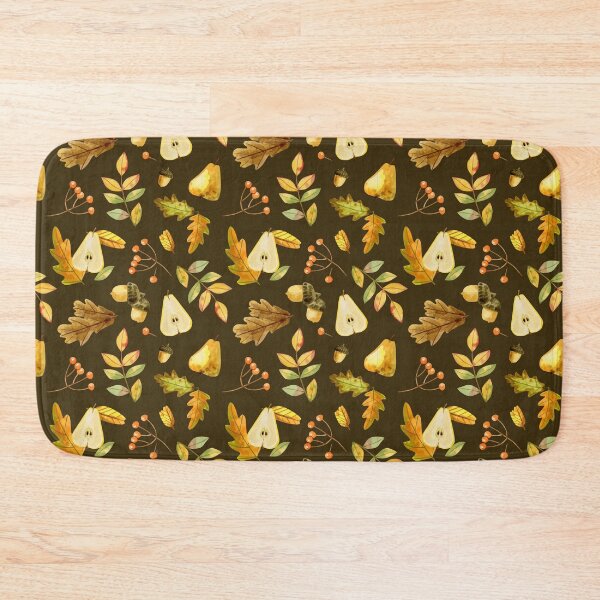 Item preview, Fall leaves fruit berries pattern designed and sold by PAVOCreative.
