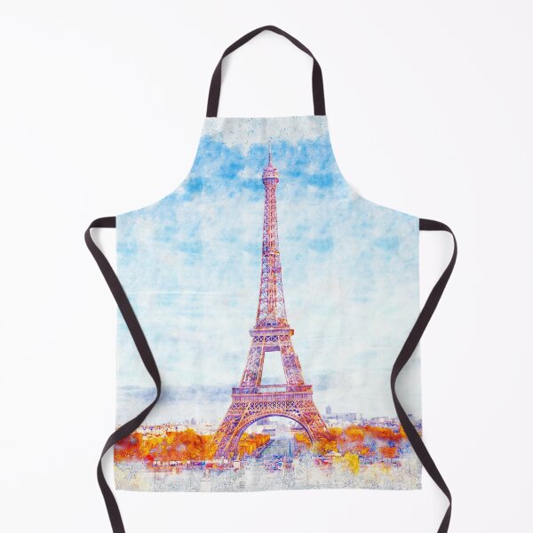 Item preview, Eiffel Tower Paris Colorful Watercolor Painting designed and sold by Mimi's Sunday.