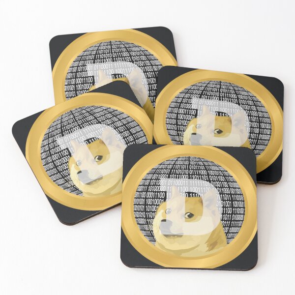 Item preview, Dogecoin (AKA the Dog Coin) designed and sold by SpringPetals.
