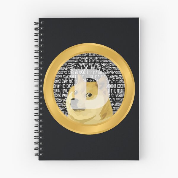 Item preview, Dogecoin (también conocida como la moneda del perro) designed and sold by SpringPetals.