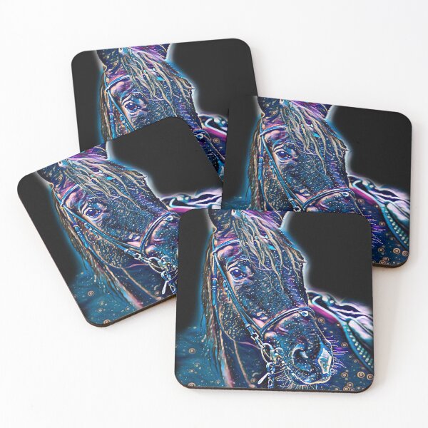 Item preview, Horse portrait Magic Mindnight designed and sold by HouseStyleStore.