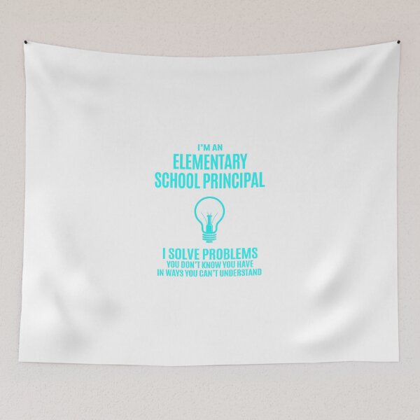 Item preview, Elementary School Principal - I Solve Problems Job Gift designed and sold by melissaval2.