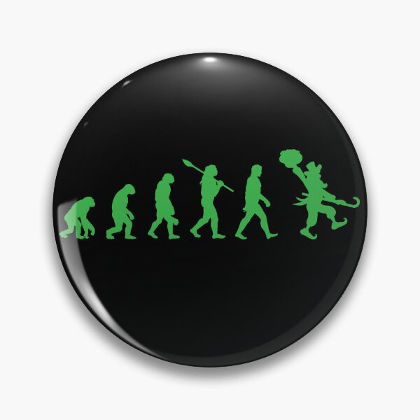 Item preview, Leprechaun with a pot of gold - Human evolution / Darwin designed and sold by Mohja-Design.