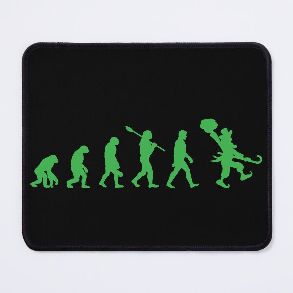 Item preview, Leprechaun with a pot of gold - Human evolution / Darwin designed and sold by Mohja-Design.