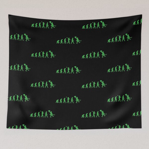 Item preview, Leprechaun with a pot of gold - Human evolution / Darwin designed and sold by Mohja-Design.