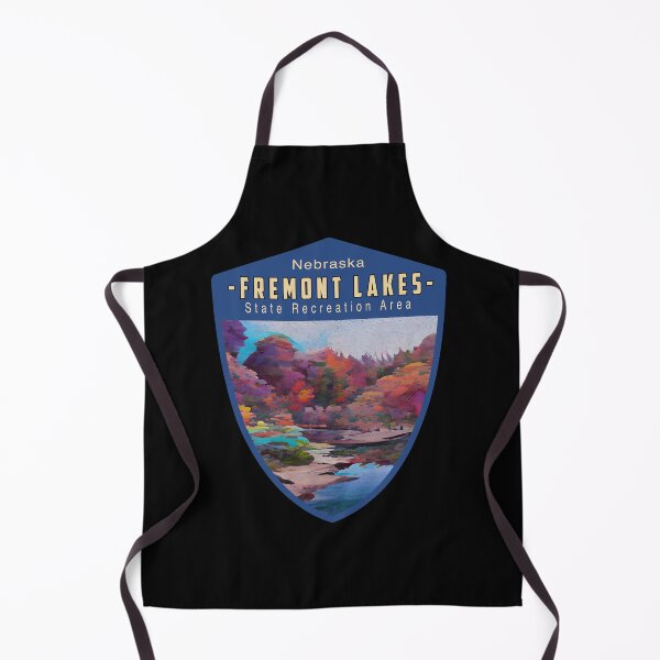 Item preview, Hiking Camping Fishing Boating Jet Ski Midwest Travel Fremont Lakes Nebraska designed and sold by CattlettArt.