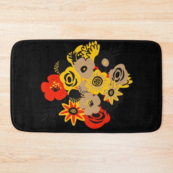 Item preview, Vibrant and Colorful Floral Pattern / flower patterns, flower art, flower wall decor, artistic flowers for flower lovers/adults/kids/botanists designed and sold by haRexia.
