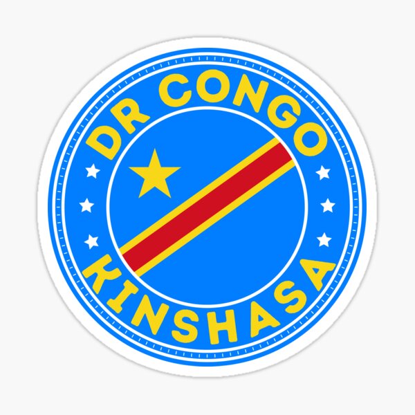 RDC Congo Congo Kinshasa Drapeau Carte de l'Afrique' T-shirt Femme