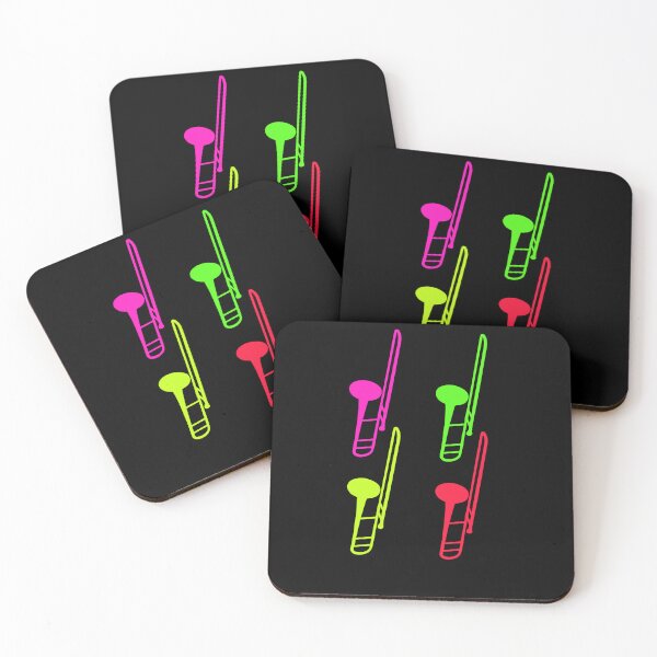Item preview, NEON Trombone Heartbeat designed and sold by IdeaIllustrator.