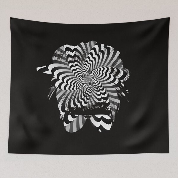 Item preview, Messy bun Trippy optical illusion- optical illusion  designed and sold by Designs Of all kinds.