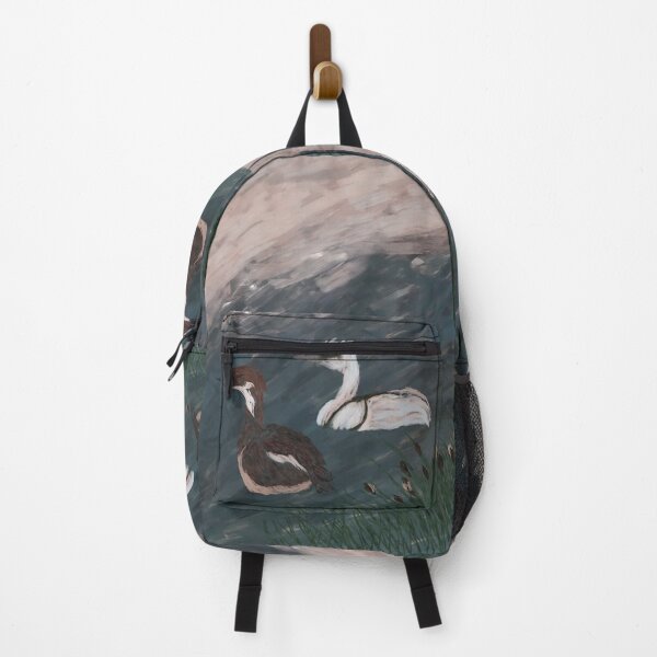Item preview, Pair of Smew on a lake designed and sold by NatureDesigned.