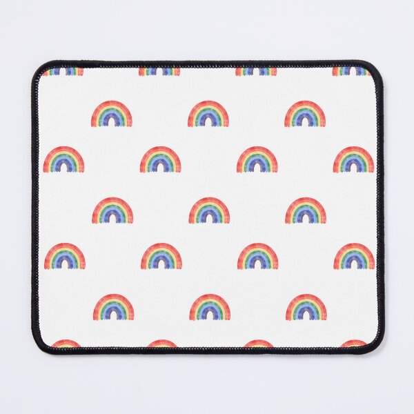 Item preview, Rainbow, seamless pattern, summer, rainbow flowers. designed and sold by AnaGuziiArt.