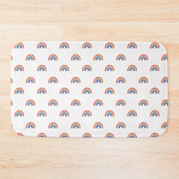 Item preview, Rainbow, seamless pattern, summer, rainbow flowers. designed and sold by AnaGuziiArt.