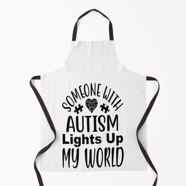 Item preview, Someone With Autism Lights Up My World - Support Autism Awareness designed and sold by davidmurtagh.