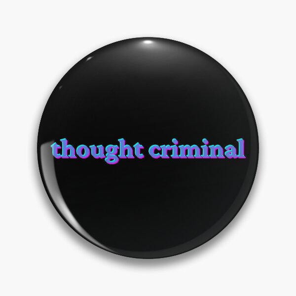 Item preview, thought criminal (purple-blue) designed and sold by sodapuffs.