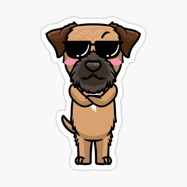 Item preview, Border Terrier Dog designed and sold by ZimStar.
