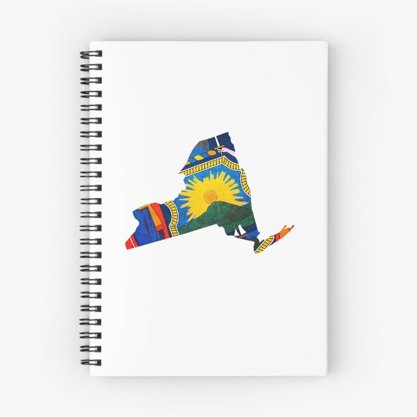 Item preview, New York Map Flag designed and sold by BeccaDaniels.