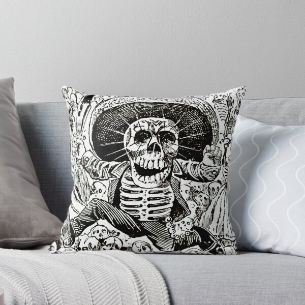 Item preview, Calaveras Oaxaquena Mexican Dancing Skeletons by Jose Guadalupe Posada designed and sold by fizzypoptees.